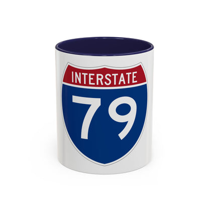 Interstate 79 (U.S. Highways) Accent Coffee Mug