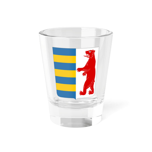 Karpatska Ukraina-2 COA (Ukraine) (Coat of Arms) Shot Glass 1.5oz