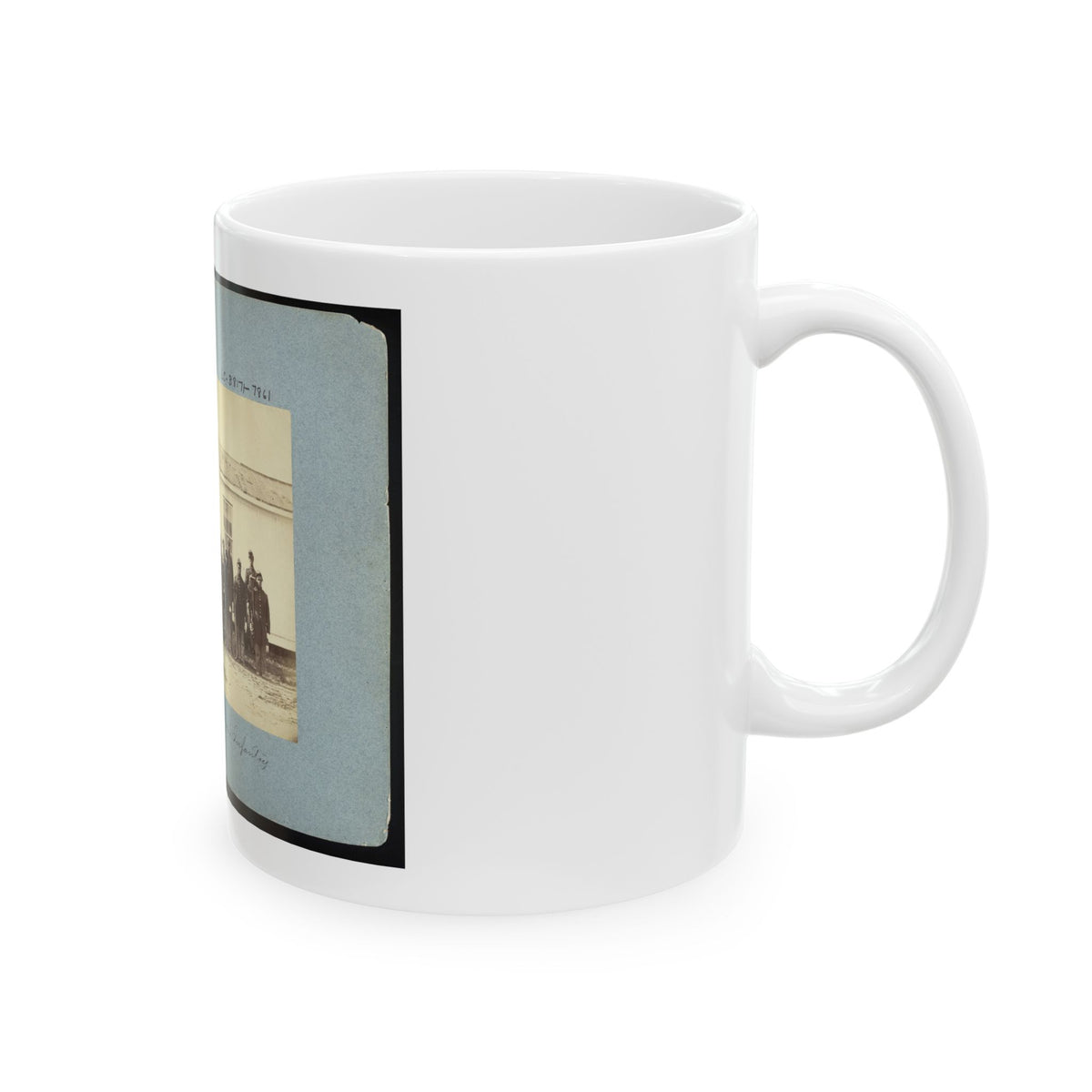 Band Of 107th U.S. Colored Infantry (U.S. Civil War) White Coffee Mug