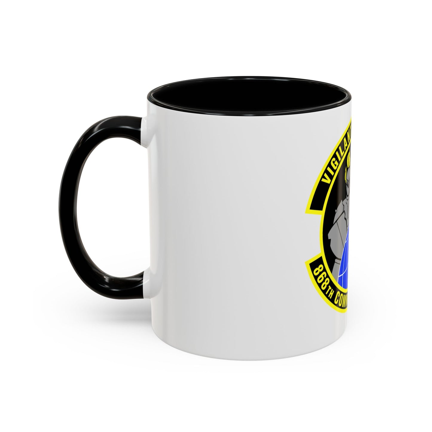 868th Communications Squadron (U.S. Air Force) Accent Coffee Mug