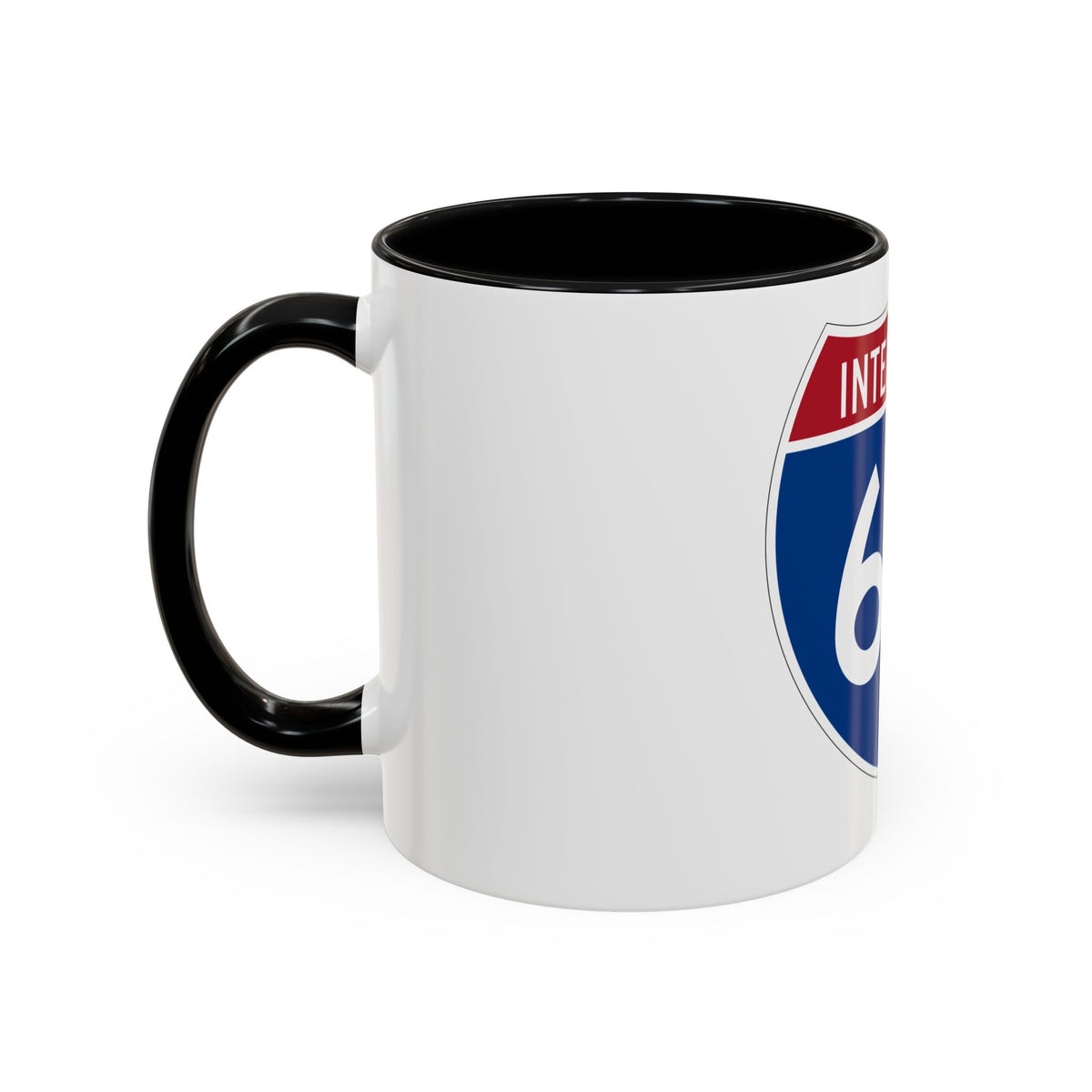 Interstate 66 (U.S. Highways) Accent Coffee Mug