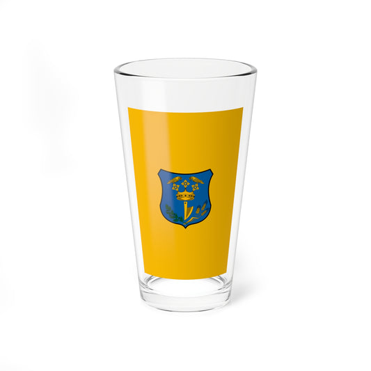 Flag of Zalaveg (Hungary) Pint Glass 16oz
