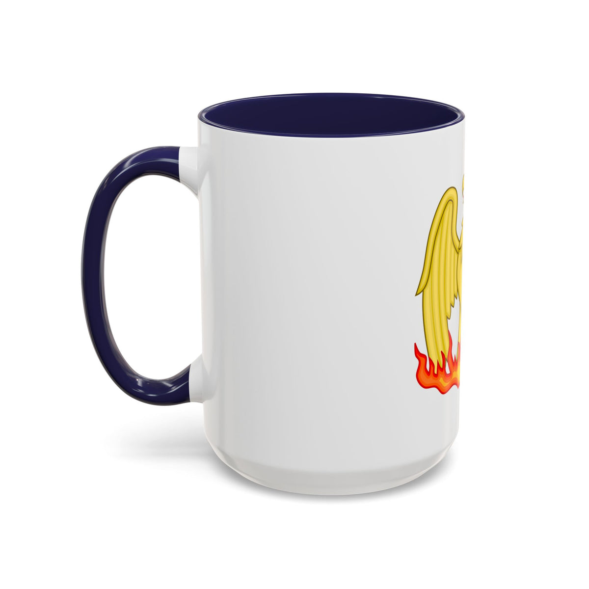 Phoenix Badge of Elizabeth I - Accent Coffee Mug