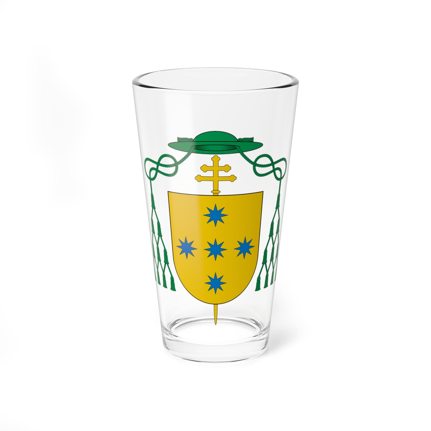 Escudo de Antonio de Rojas Manrique (Spain) (Coat of Arms) Pint Glass 16oz