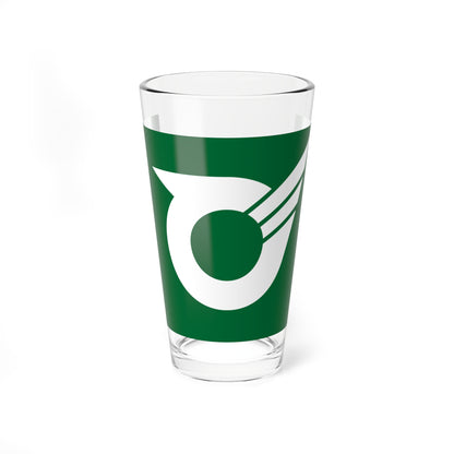 Flag of Biwa Shiga 1968-2006 (Japan) Pint Glass 16oz