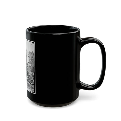 Charleston, S.C. The Mills House, With Adjacent Ruins (U.S. Civil War) Black Coffee Mug
