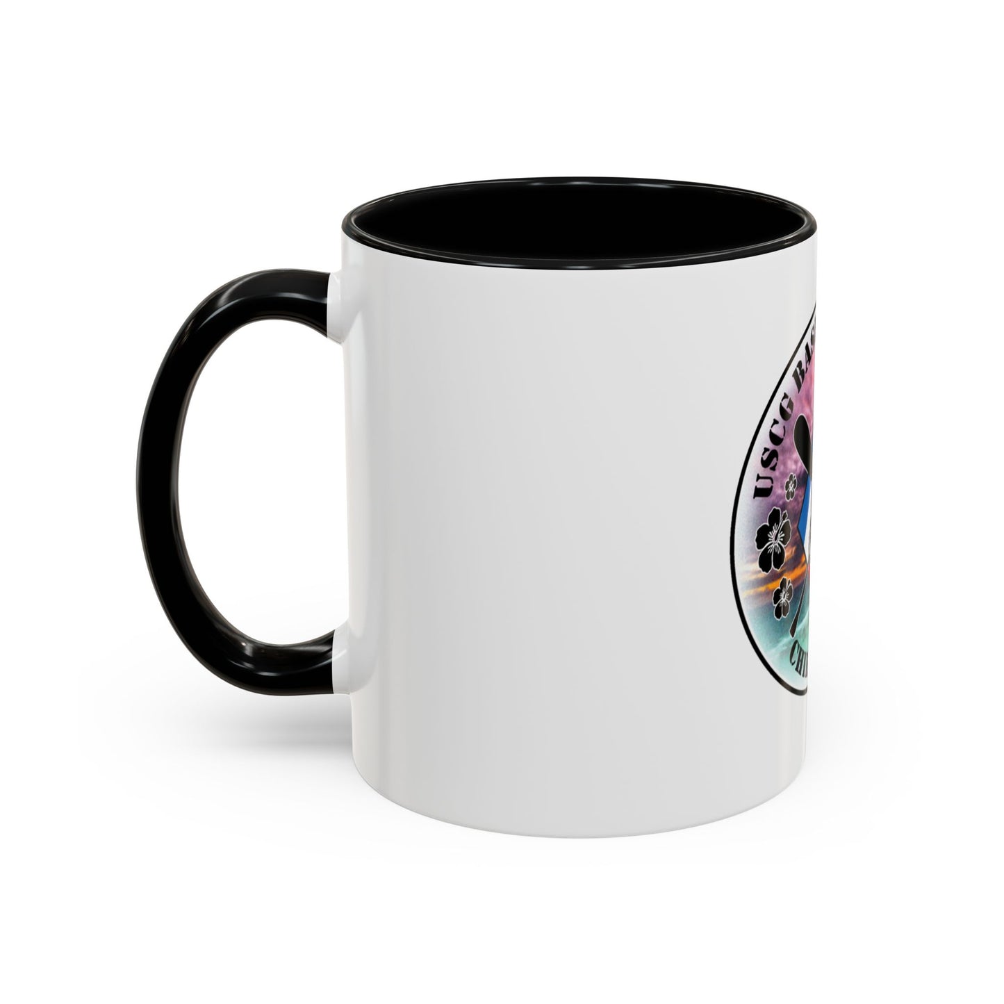 USCG Base Honolulu Chiefs Mess (U.S. Coast Guard) Accent Coffee Mug