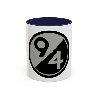 94th Regional Readiness Command SSI (U.S. Army) Accent Coffee Mug