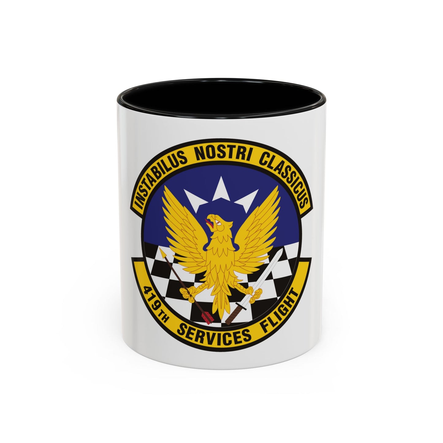 419th Services Flight (U.S. Air Force) Accent Coffee Mug