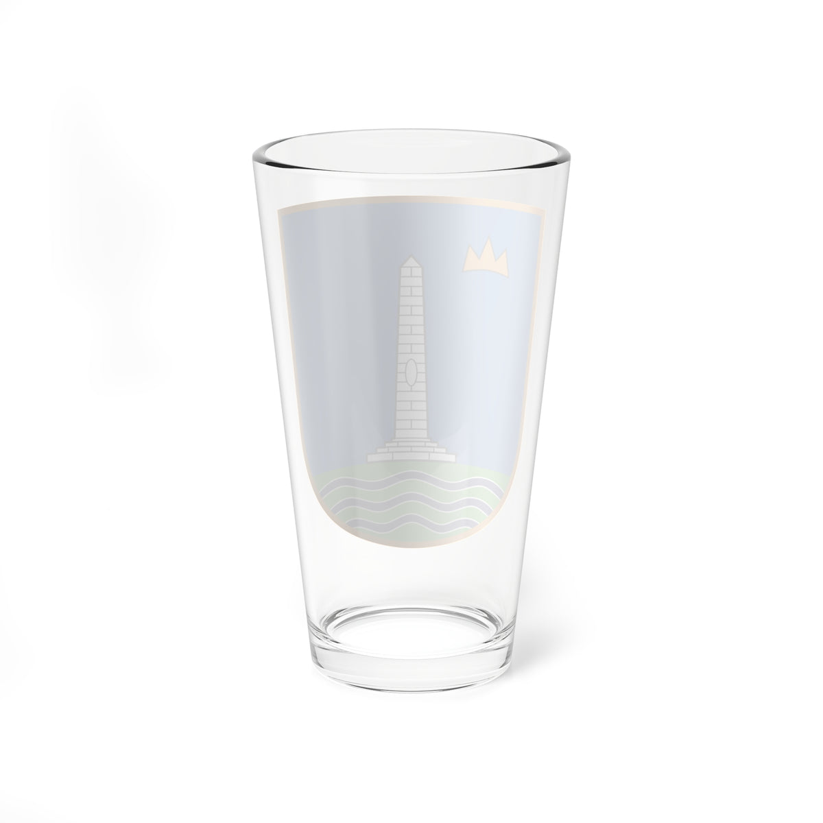 Livno Wappen (Bosnia and Herzegovina) (Coat of Arms) Pint Glass 16oz
