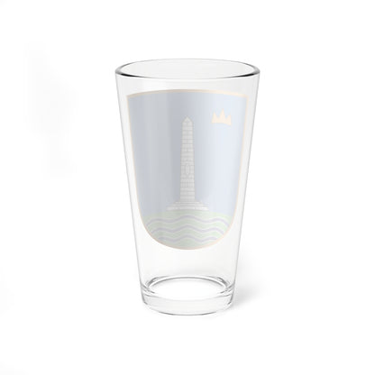 Livno Wappen (Bosnia and Herzegovina) (Coat of Arms) Pint Glass 16oz