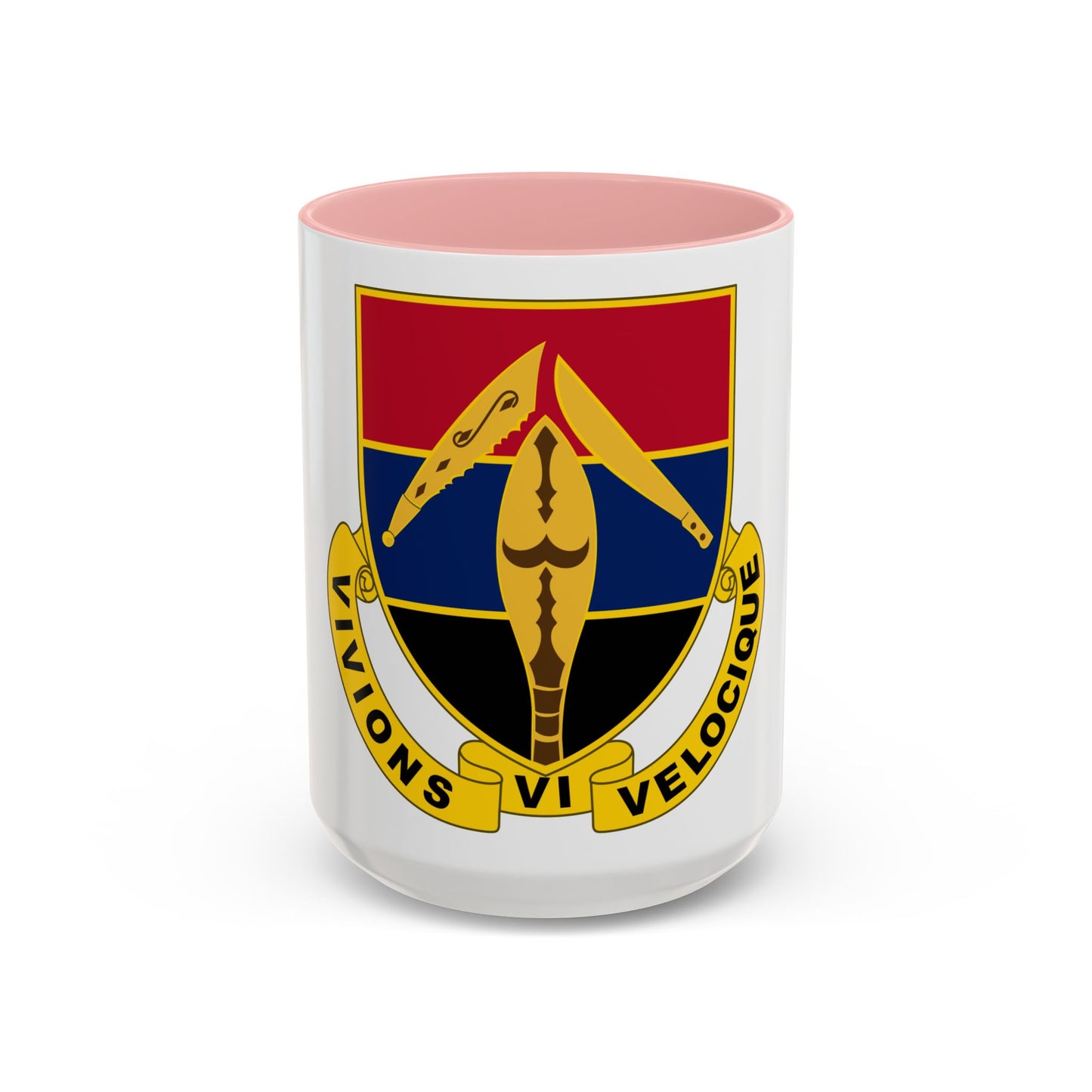 351 Armored Field Artillery Battalion (U.S. Army) Accent Coffee Mug