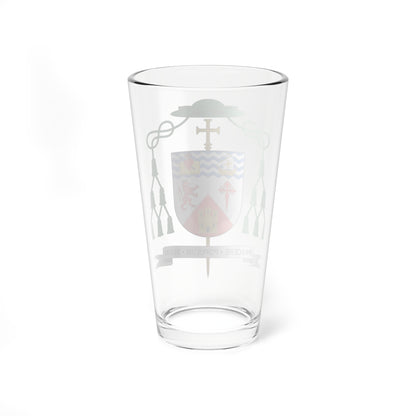 Escudo de David Arias Pérez (Spain) (Coat of Arms) Pint Glass 16oz