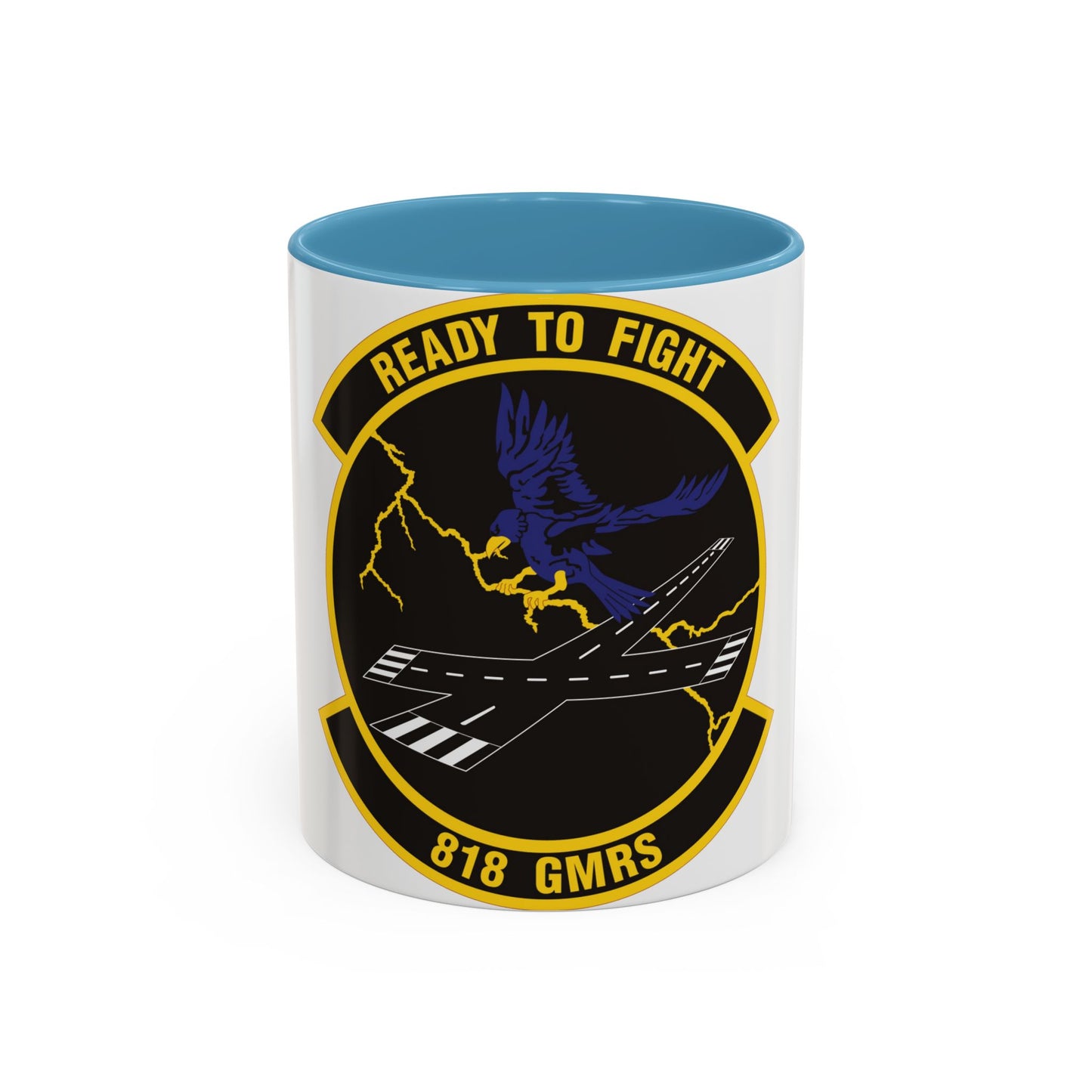 818th Global Mobility Readiness Squadron (U.S. Air Force) Accent Coffee Mug