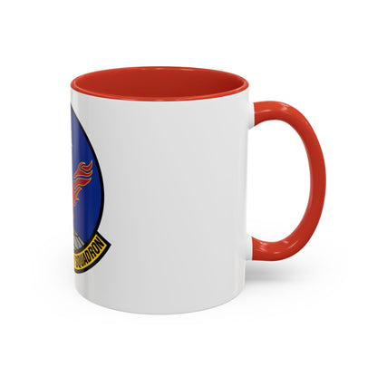 43 Air Mobility Squadron AMC (U.S. Air Force) Accent Coffee Mug