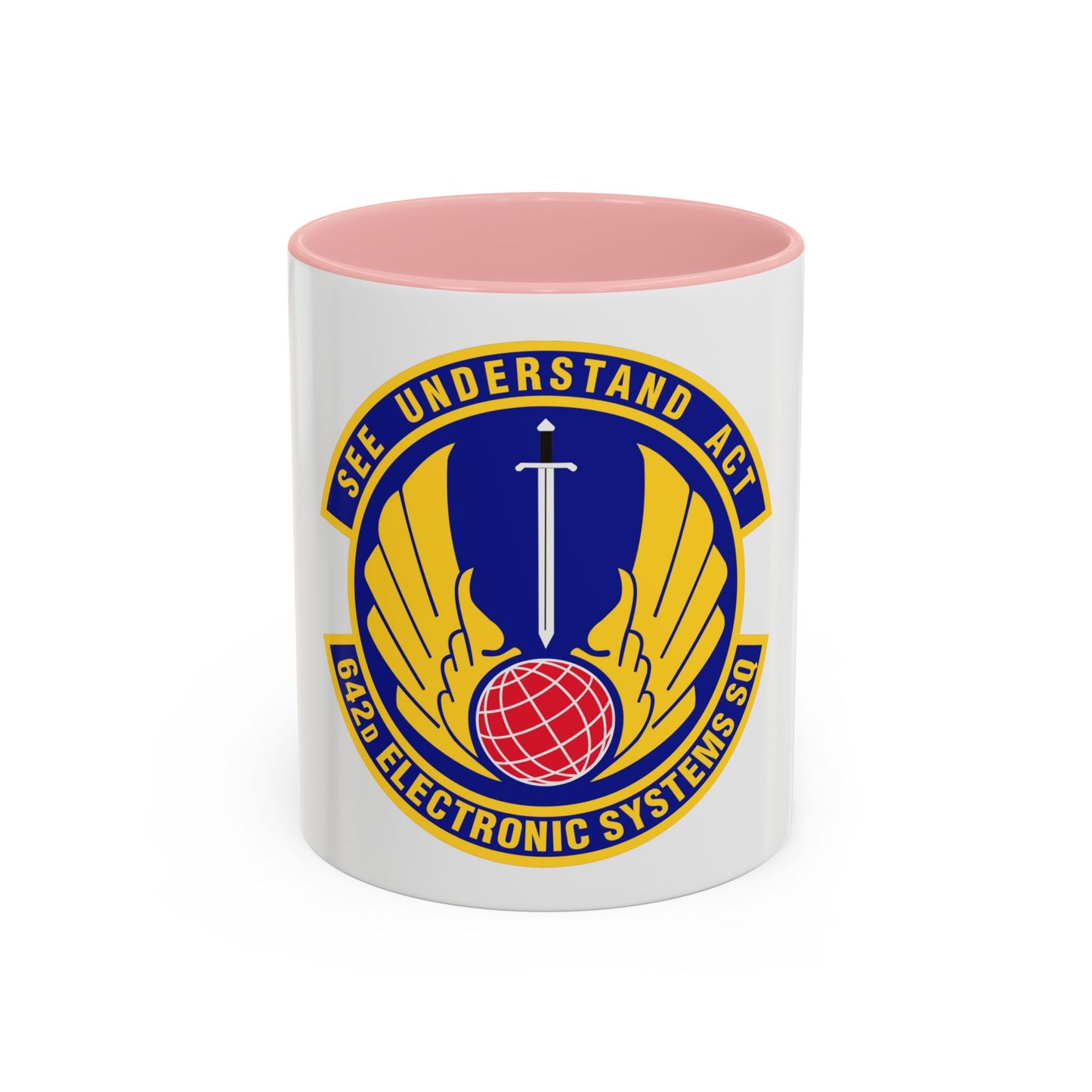 642d Electronic Systems Squadron (U.S. Air Force) Accent Coffee Mug