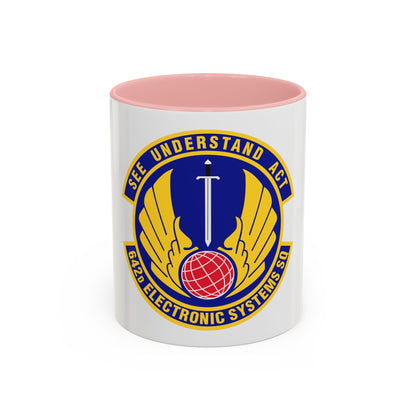 642d Electronic Systems Squadron (U.S. Air Force) Accent Coffee Mug
