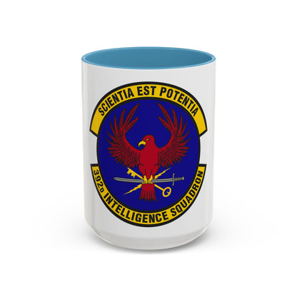 392 Intelligence Squadron ACC (U.S. Air Force) Accent Coffee Mug