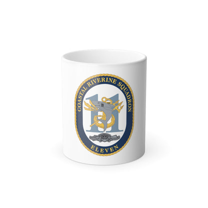 Coastal Riverine Sq Eleven (U.S. Navy) Color Changing Mug 11oz