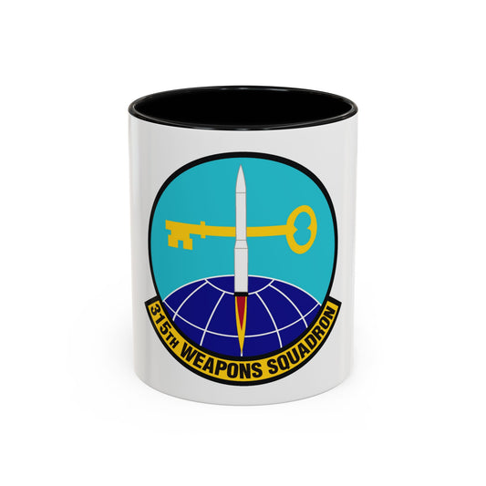 315 Weapons Squadron ACC (U.S. Air Force) Accent Coffee Mug