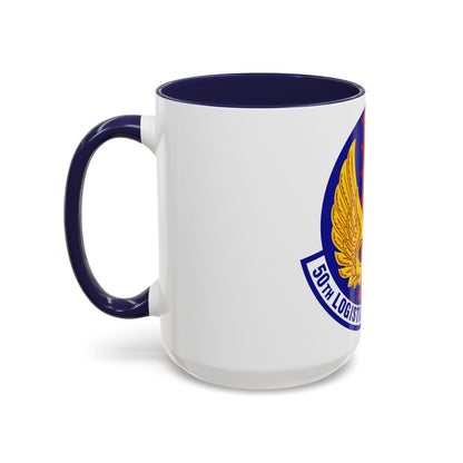 50th Logistics Readiness Flight (U.S. Air Force) Accent Coffee Mug