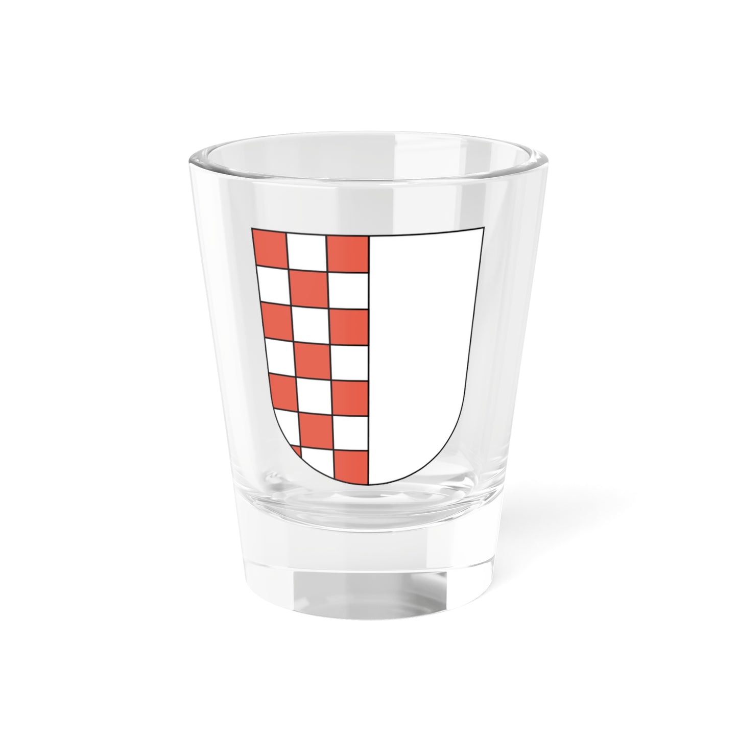 Hadlikon coat of arms (Switzerland) (Coat of Arms) Shot Glass 1.5oz