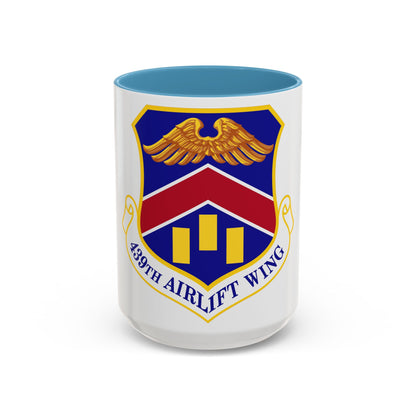 439th Airlift Wing (U.S. Air Force) Accent Coffee Mug