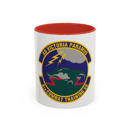 6 Combat Training Squadron ACC (U.S. Air Force) Accent Coffee Mug