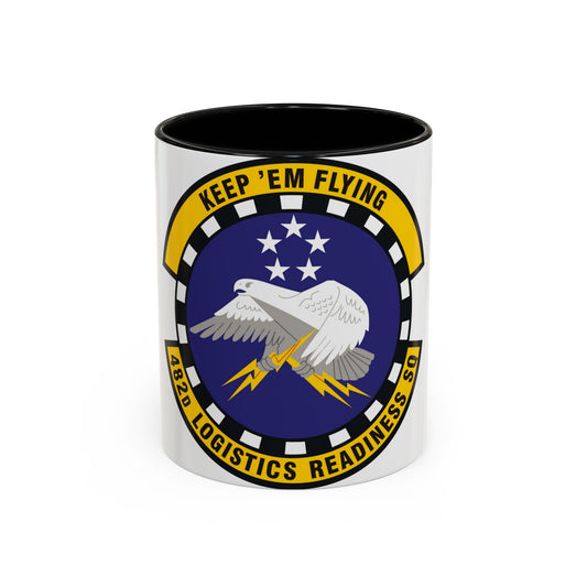 482d Logistics Readiness Squadron (U.S. Air Force) Accent Coffee Mug