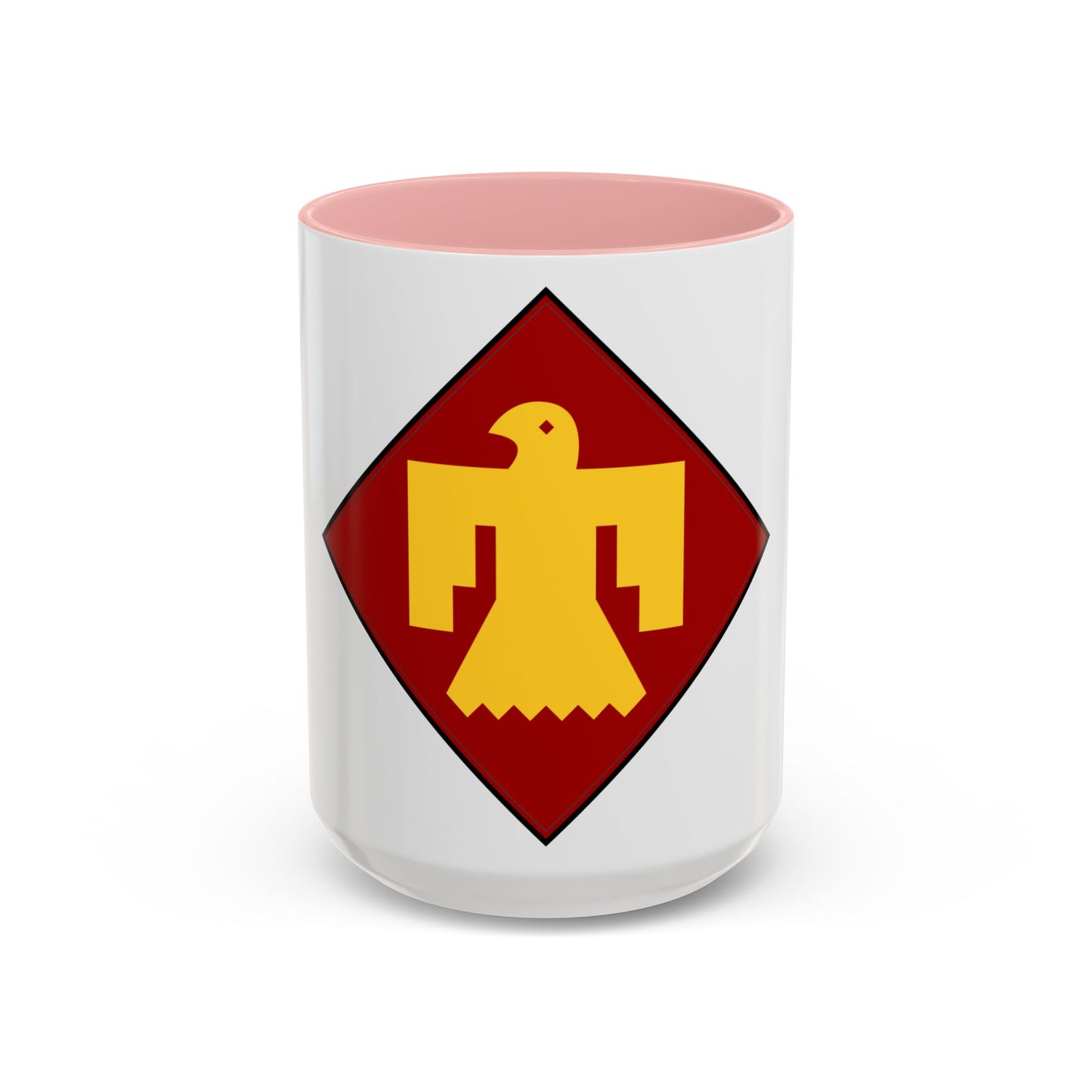 45th Infantry insignia thunderbird (U.S. Army) Accent Coffee Mug