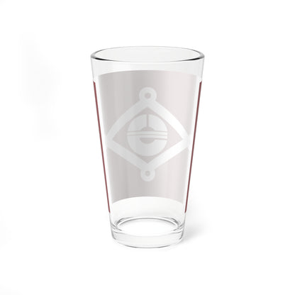 Flag of Ibara Okayama (Japan) Pint Glass 16oz