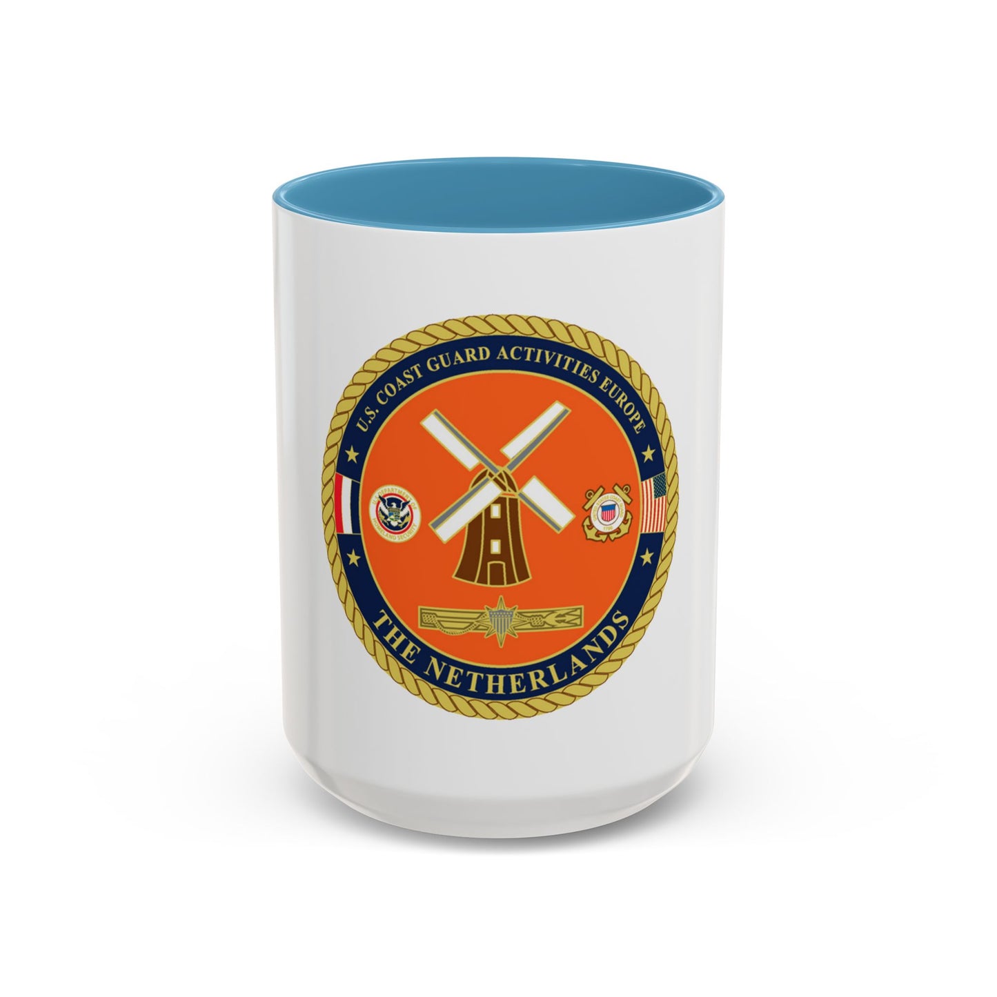USCG ACTEURO The Netherlands (U.S. Coast Guard) Accent Coffee Mug