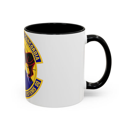 638th Electronic Systems Squadron (U.S. Air Force) Accent Coffee Mug