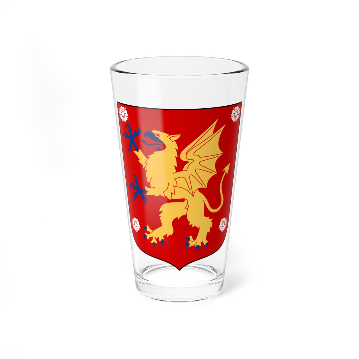 Östergötland vapen  (Sweden) (Coat of Arms) Pint Glass 16oz