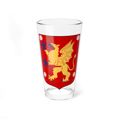Östergötland vapen  (Sweden) (Coat of Arms) Pint Glass 16oz