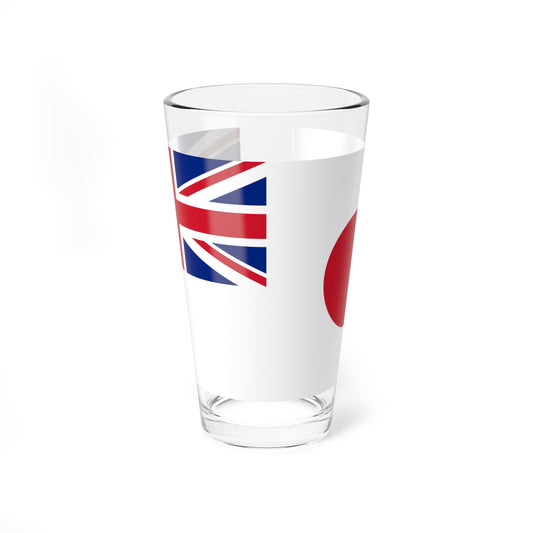UKJapan flag (Japan) Pint Glass 16oz