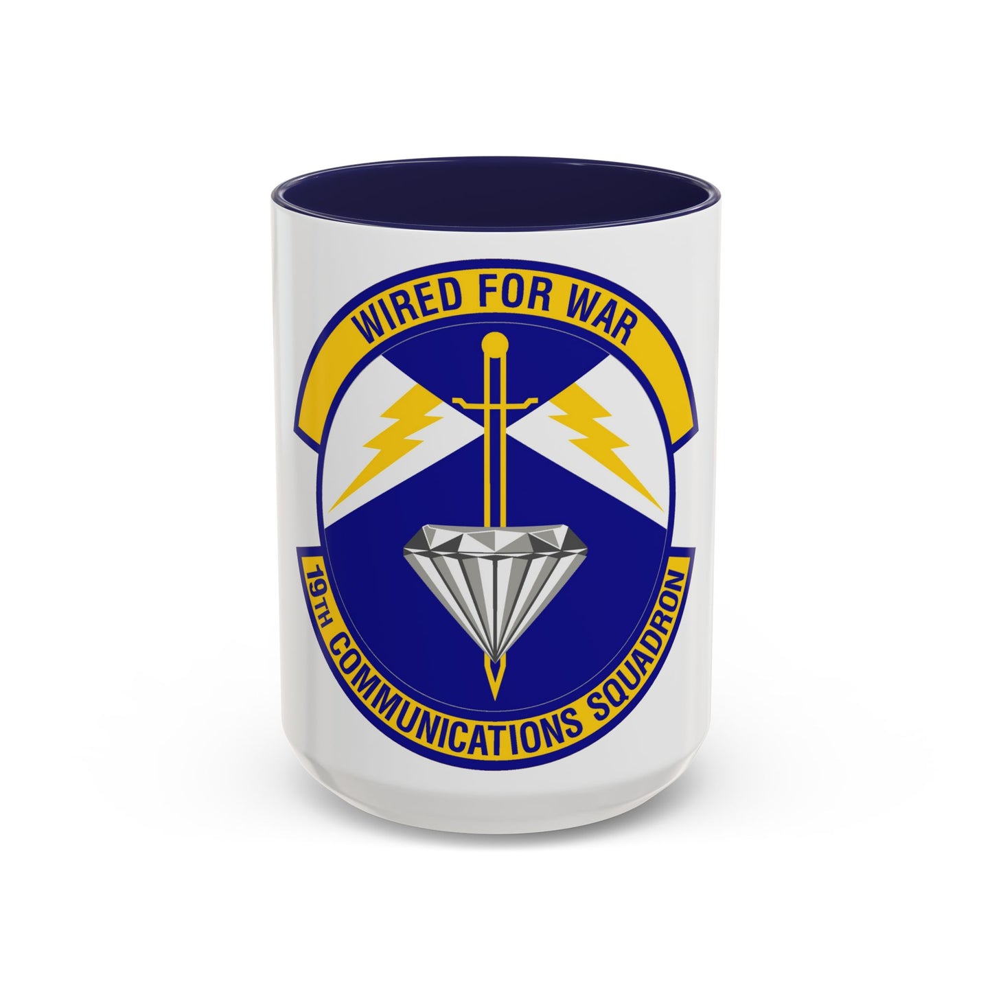 19th Communications Squadron (U.S. Air Force) Accent Coffee Mug