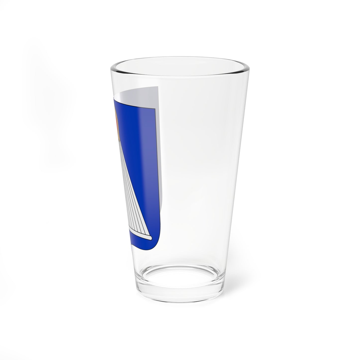 Vårdö.vaakuna (Finland) (Coat of Arms) Pint Glass 16oz