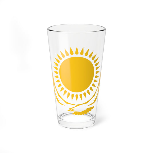 Sun and Eagle (Kazakhstan) (Coat of Arms) Pint Glass 16oz