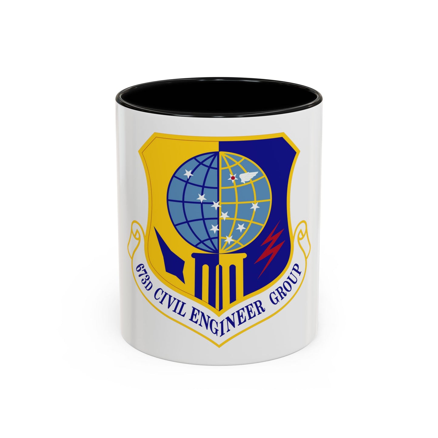 673d Civil Engineer Group (U.S. Air Force) Accent Coffee Mug