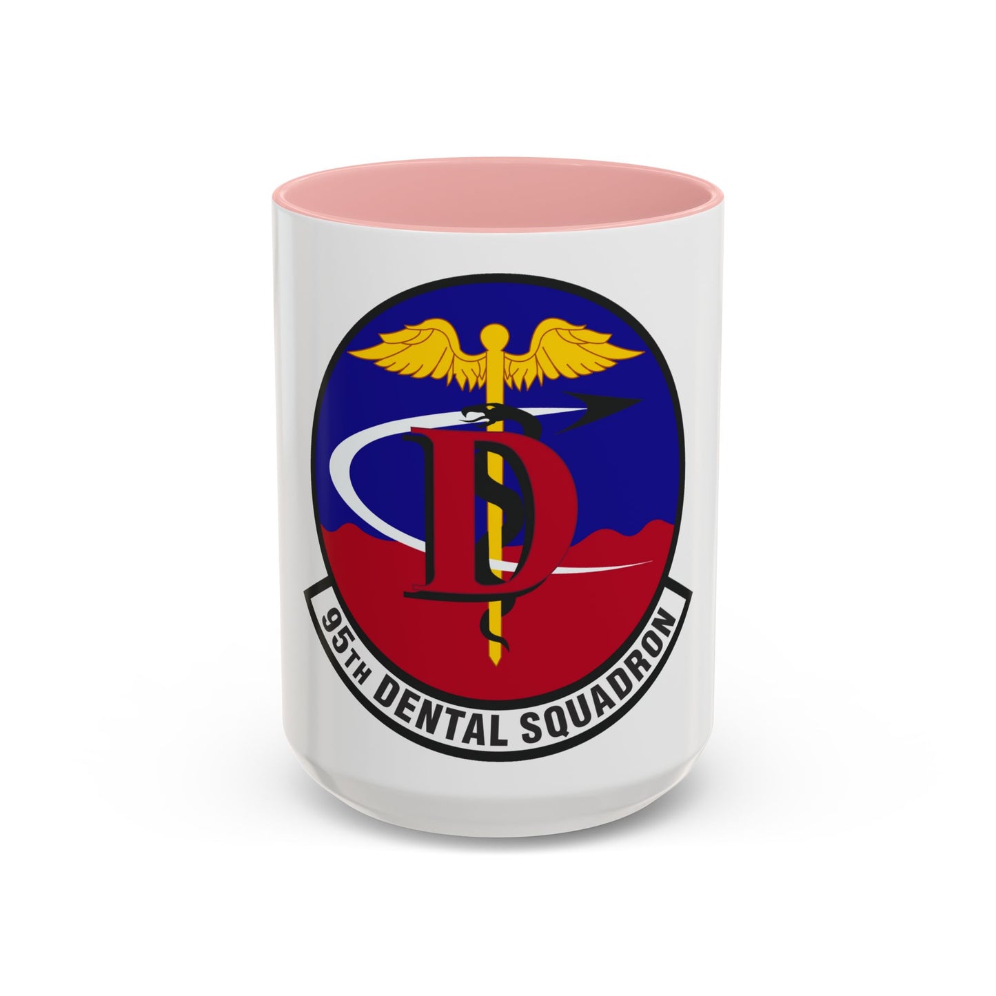 95th Dental Squadron (U.S. Air Force) Accent Coffee Mug