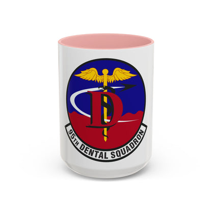 95th Dental Squadron (U.S. Air Force) Accent Coffee Mug