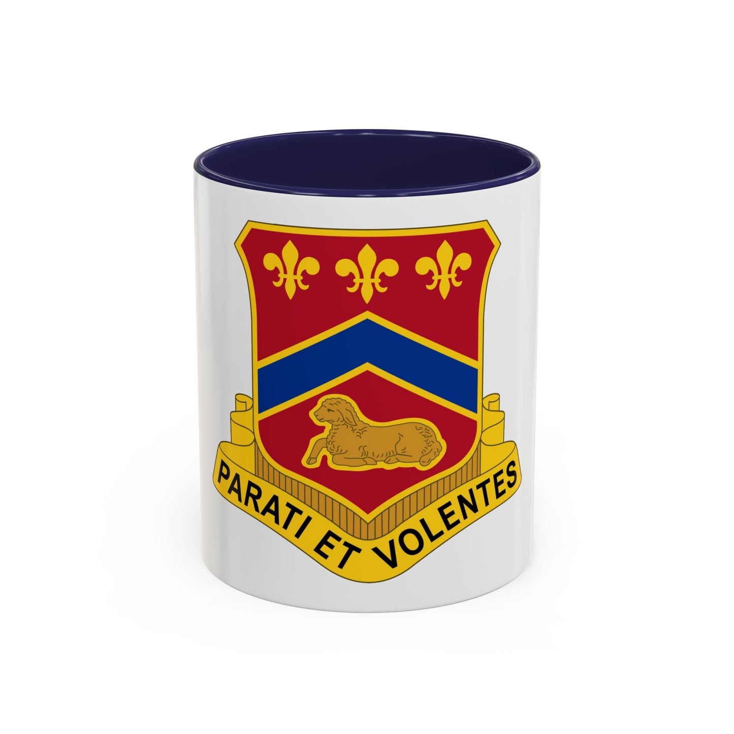 123 Engineer Battalion (U.S. Army) Accent Coffee Mug