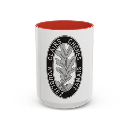 6 Engineer Battalion (U.S. Army) Accent Coffee Mug