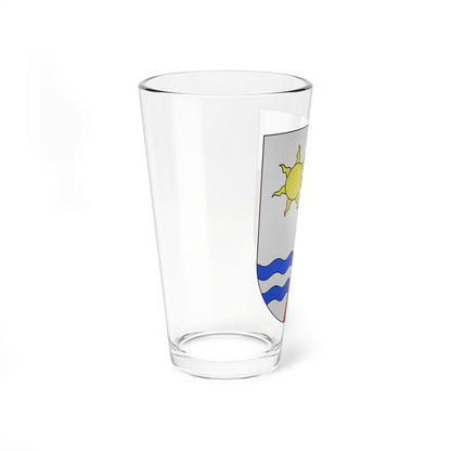 Olivone-coat of arms (Switzerland) (Coat of Arms) Pint Glass 16oz