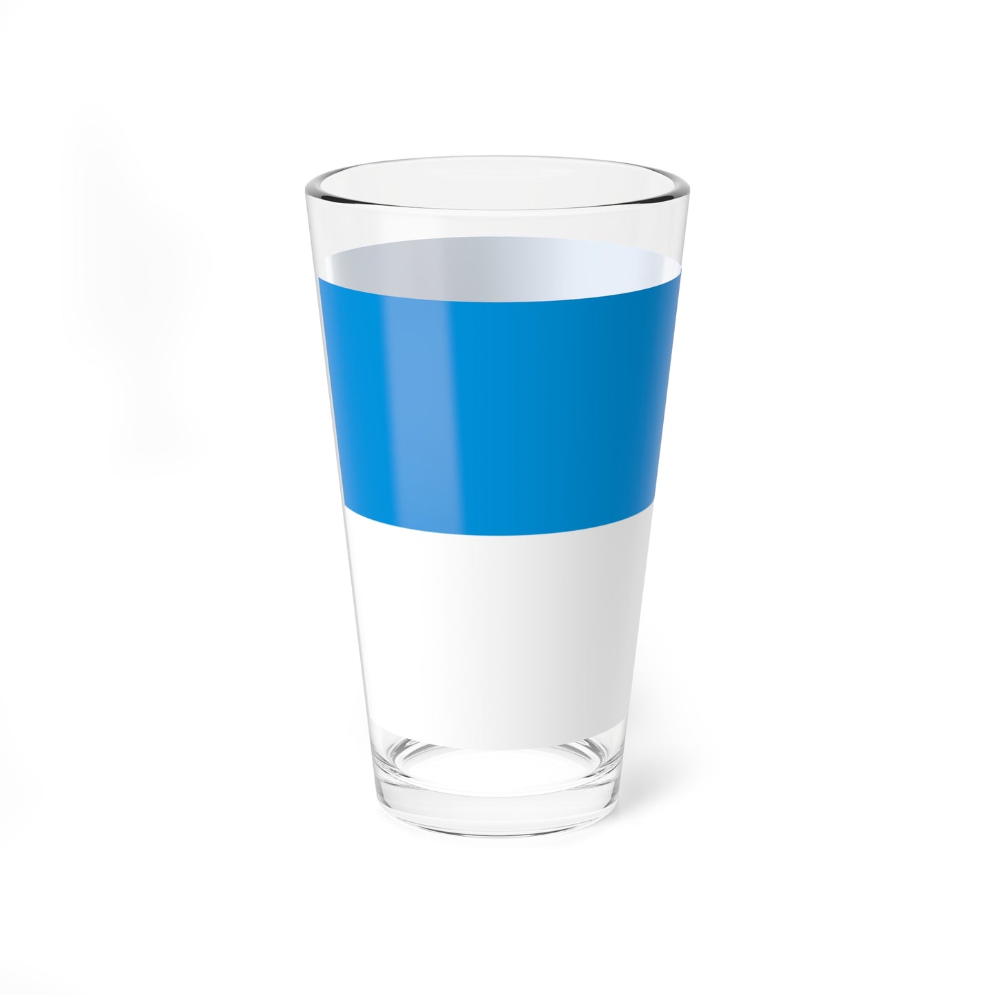 Flag of Vamospercs variant (Hungary) Pint Glass 16oz