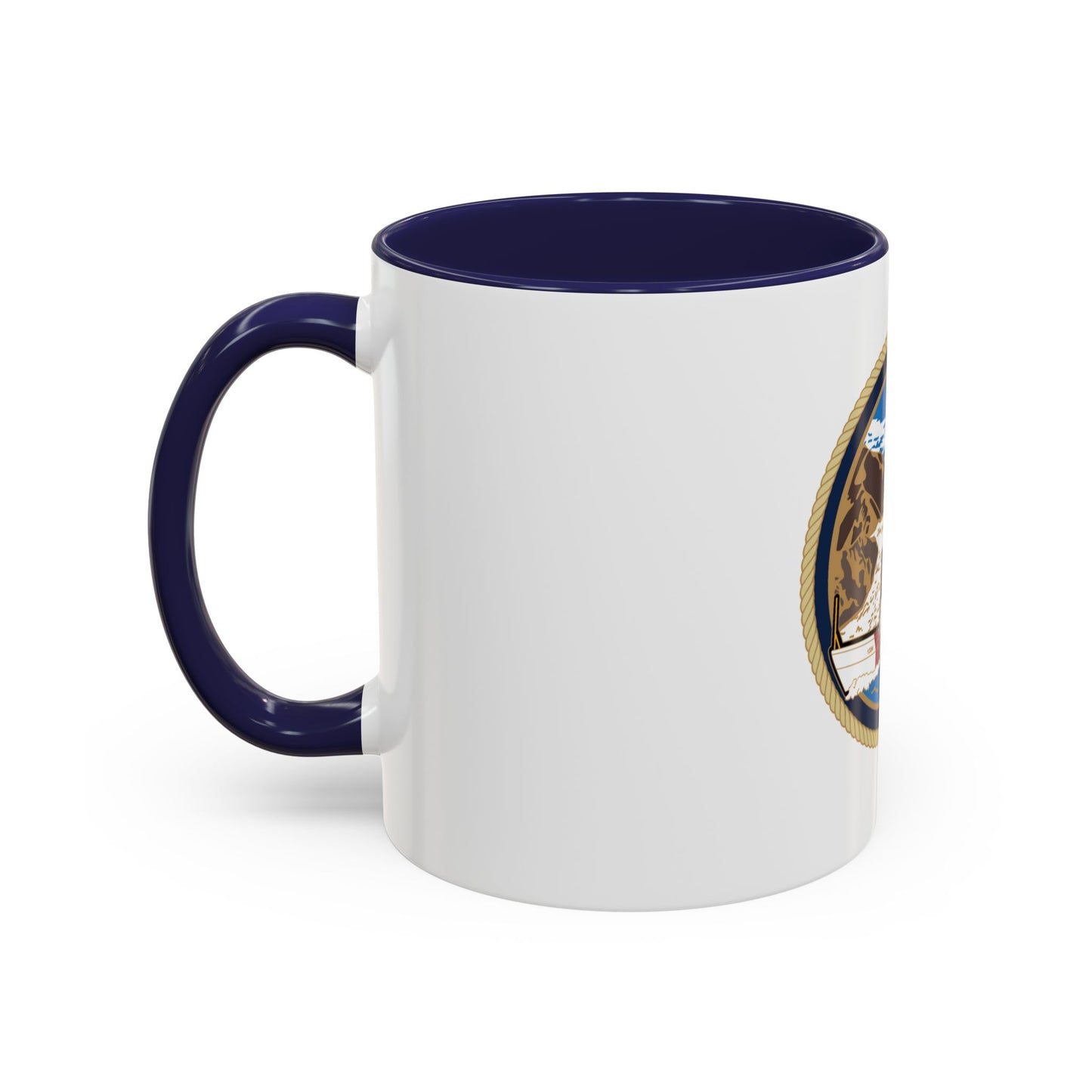 USCGC Liberty Boat (U.S. Coast Guard) Accent Coffee Mug