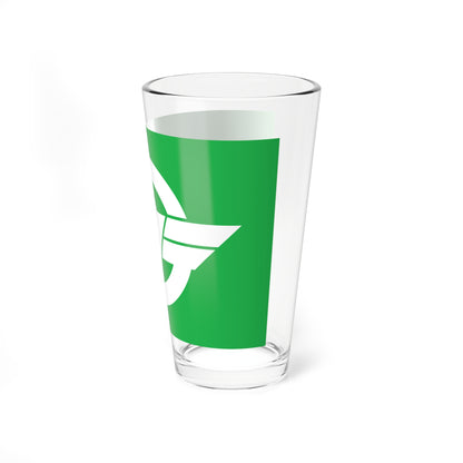 Flag of Karakuwa Miyagi 1963-2006 (Japan) Pint Glass 16oz