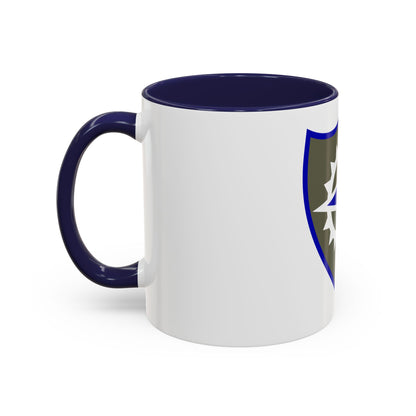 XVI Corps (U.S. Army) Accent Coffee Mug