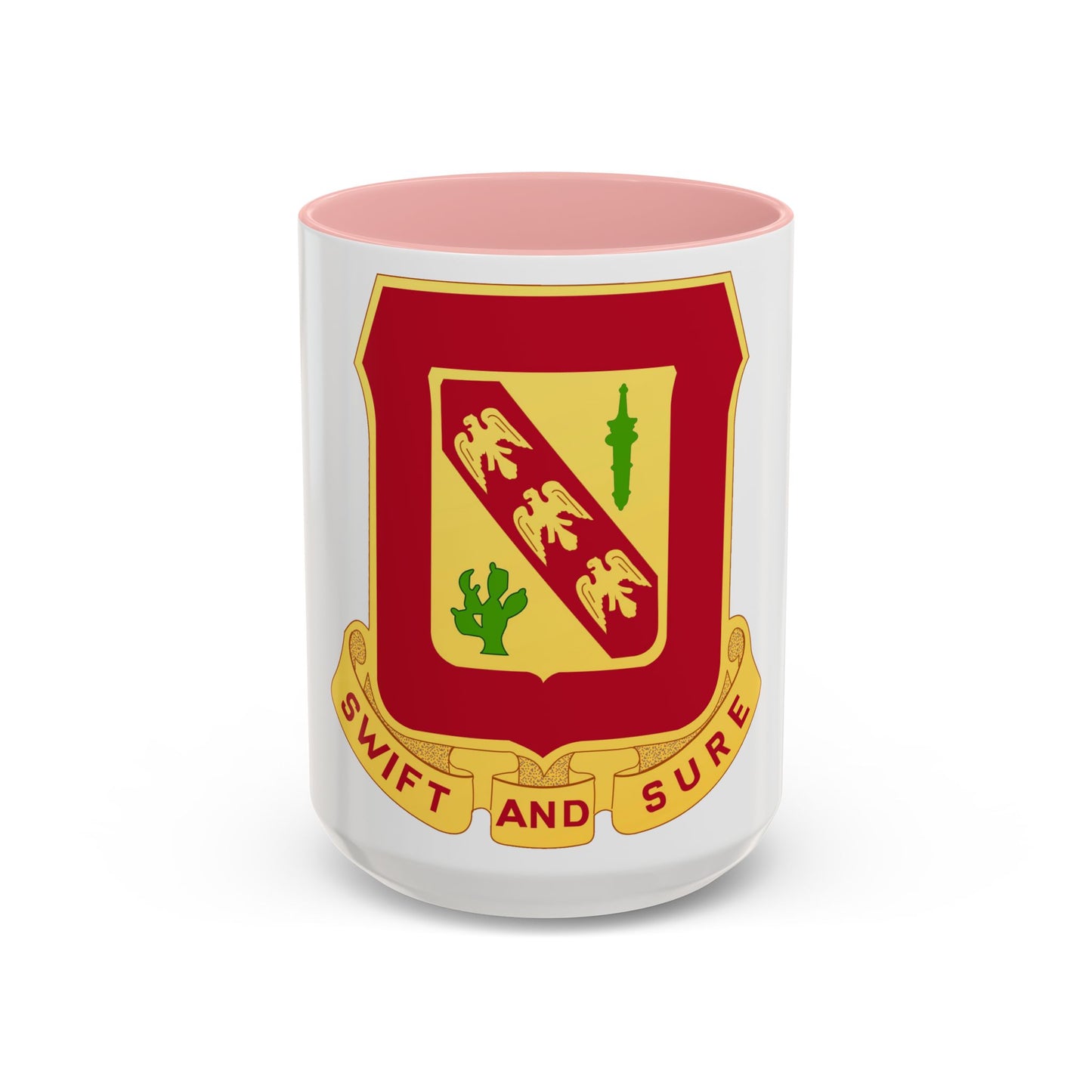 134th Field Artillery Battalion (U.S. Army) Accent Coffee Mug